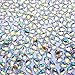 300Pcs 0.31x0.51″ Drop Shape Crystal Yellow Clear Acrylic Sew On Rhinestones Flatback Sewing Stones for Clothes Dress Crafts Garments Accessories (AB)