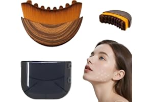 Lymphatic Contour Face Brush,Dry Lymphatic Contour Face Brush Soft Set,Lymphatic Drainage Massager for Face,Chin & Neck Relax