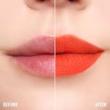 Oulac Matte Liquid Lipstick Coral Red M07 Vegan Non Transfer view 5