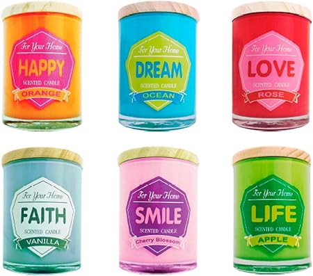 Disok Vela Frase Colores For Home Velas Velitas Originales