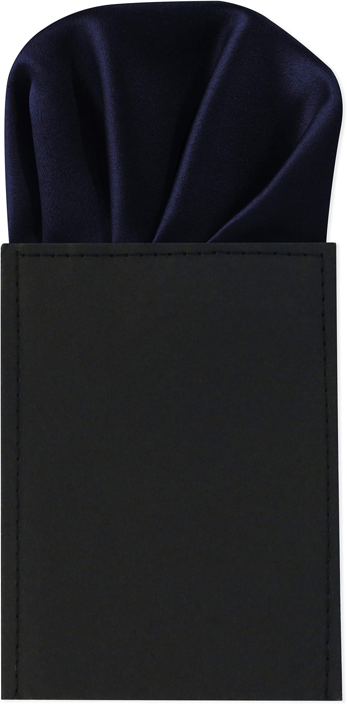 The Tie Co™ Premium Collection Pre Folded Round Top Pocket Square/Hanky/Handkerchief