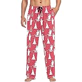 Dallonan Mens Pajama Pants Funny Sleepwear Mens' Pajamas Bottoms Lounge Pants With Pockets S-XXL