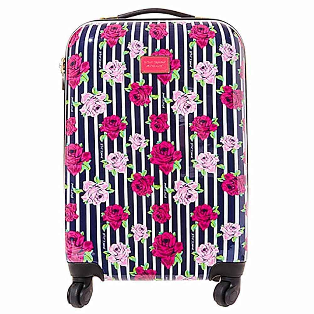 betsey johnson rose suitcase