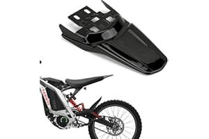 XINGWU Rear Fender Sur ron Back Fender Mud Guard Protector for Surron Light Bee X Segway X160/X260 Ebike Electric Bike Dirt Bike Part Black