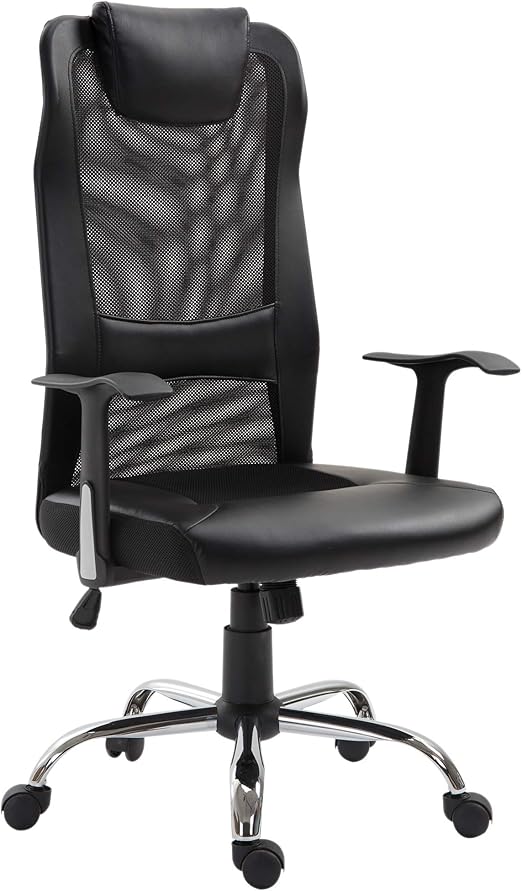 Vinsetto High Back Executive Mesh Office Chair Ergonomic Computer Seat