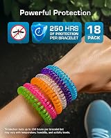 Active Era Mosquito Repellent Bracelet 18 Pack DEET Free 250 Hours view 2