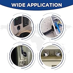 Rubber Grommets for Wiring-205pcs in 9 Sizes