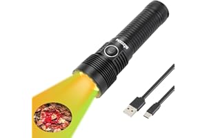 BIZOOM Rechargeable Blood Tracking Light for Hunting, Blood Tracker Flashlight, Deer Hunting Accessories for Deer, Elk & Big Game