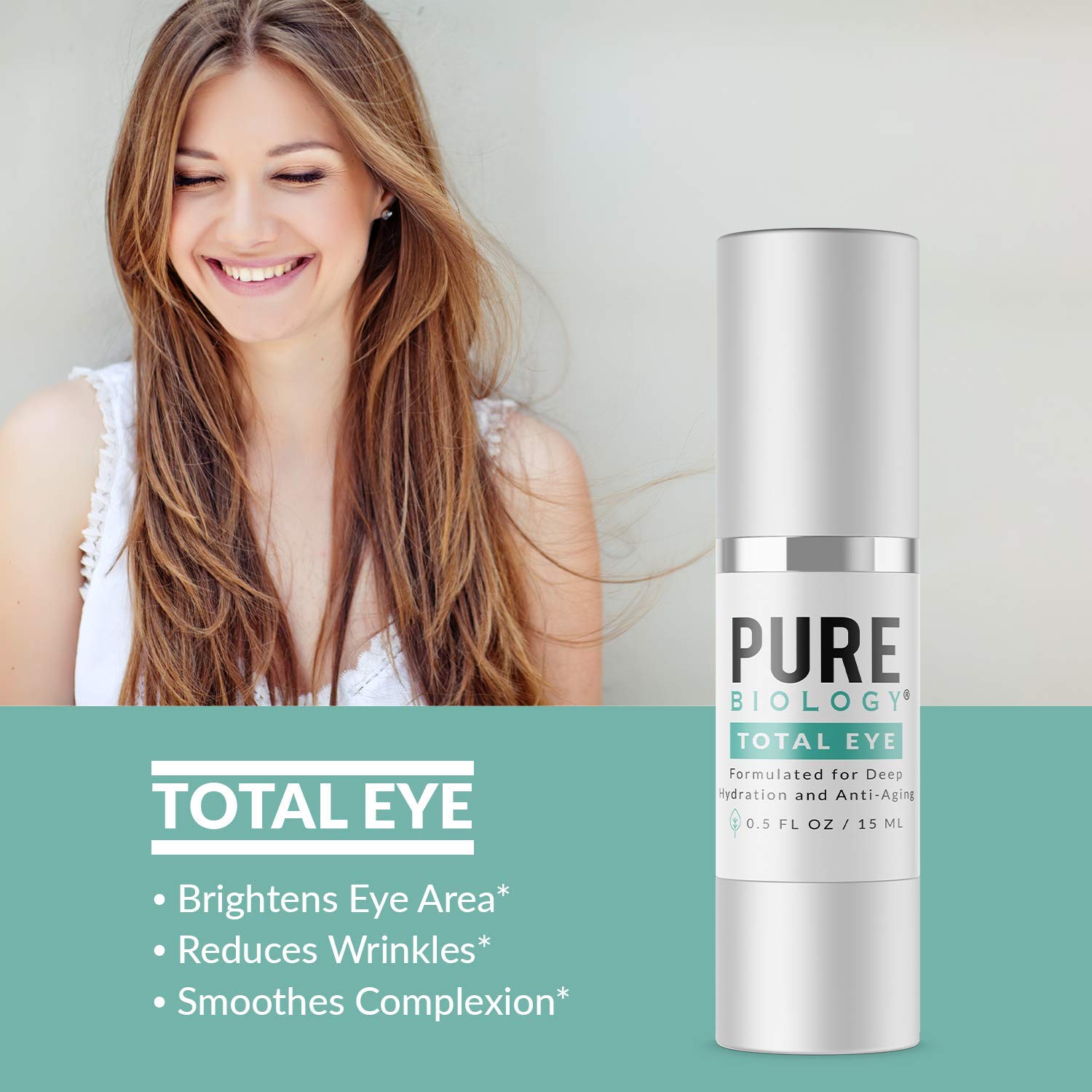 pure biology eye serum