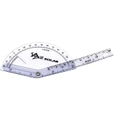 A2ZSCILAB Plastic 6" Finger Goniometer ISOM Physical Therapy Angle Protractor Ruler