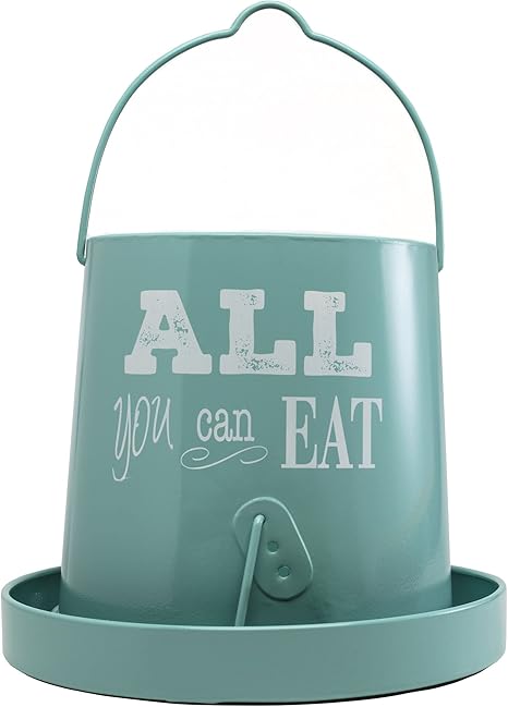 Amazon Com Summerhawk Ranch Galvanized Poultry Feeder All You