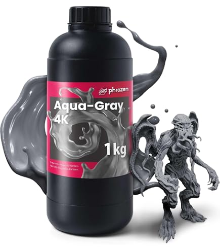 Amazon.com: phrozen 3D Printer Rapid Resin [Aqua-Gray 8K], 405nm