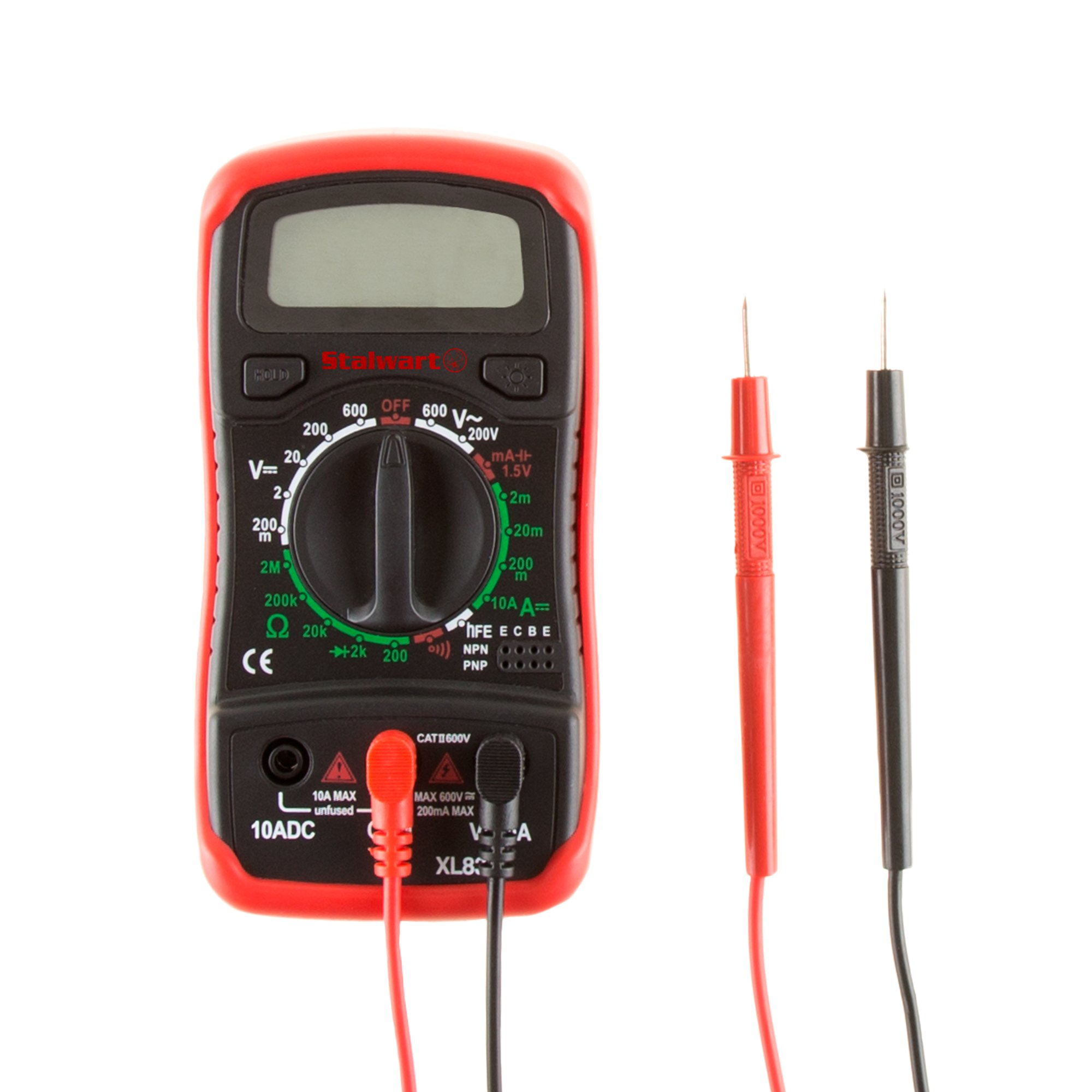 Buy Stalwart Digital Multimeter with Backlit LCD Display and Needle ...