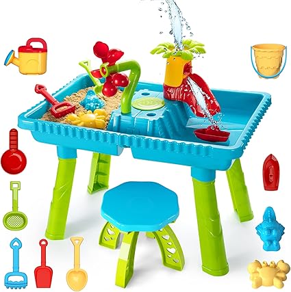TEMI Kids Sand and Water Table, Toddler 