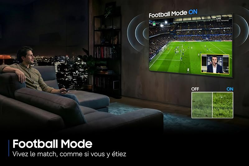 TV 55U8075H Crystal UHD 4K 55 pouces (138 cm) Smart TV 2026