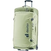 Deuter Duffel Pro Movo 90, Roller Duffel Bag Luggage, 90 Liter - Mineral-Grove