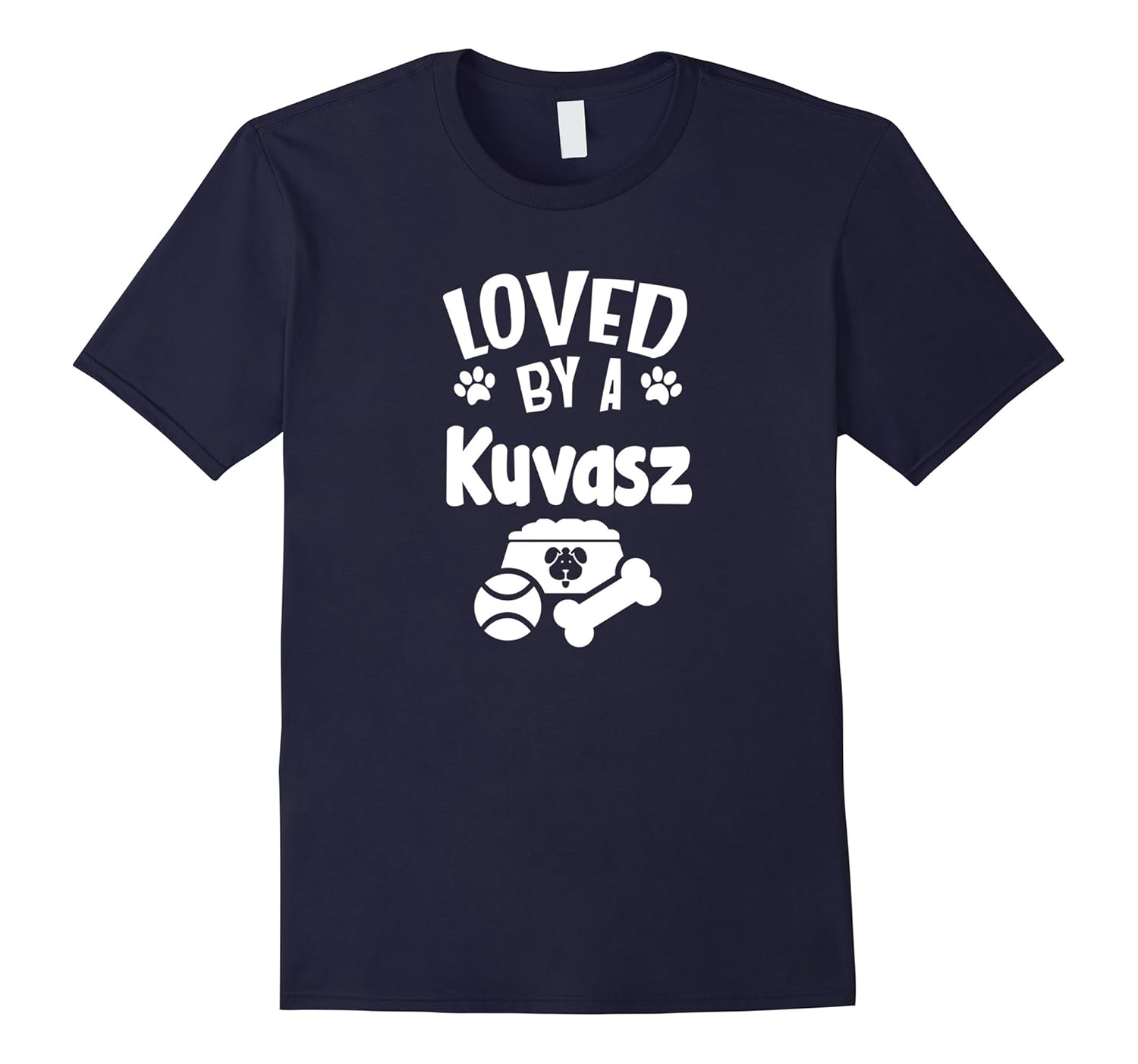 Love Kuvasz Cute Dog T-shirt for Women Men-FL