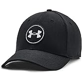 Under Armour Men's UA Golf Hat Cap Black Size M/L Medium/Large, Black, Medium-Large