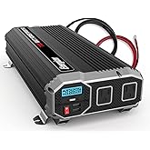 Energizer 1100 Watts Power Inverter Modified Sine Wave Car Inverter, 12V to 110 Volts, Two AC Outlets, Two USB Ports (2.4 Amp