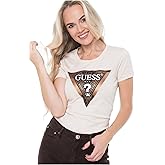 Guess Womens Eco Short Sleeve Leo Triangle Tee