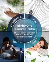 Pro Breeze OmniAir 5L 4in1 Evaporative Cooler Tower Fan with Remote view 8
