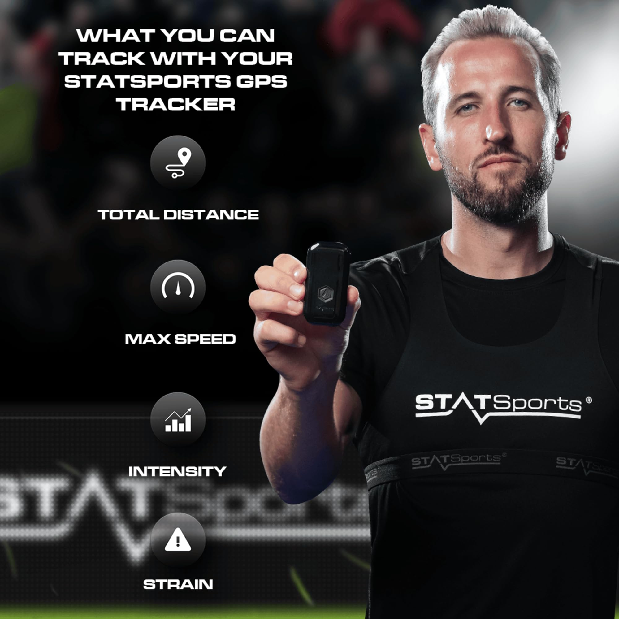 STATSports APEX GPS Soccer Tracker Vest - APEX Athlete Series – Tracks 16 Key Metrics - Soccer GPS Tracker for Elite Performance Analysis - Sports Tracking Vest Used by Pro Players & Teams