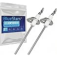 Ultra Durable 0130F00010 Flame Sensor Replacement Part by Blue Stars - Exact Fit for Goodman & Amana Furnaces - Replaces B117
