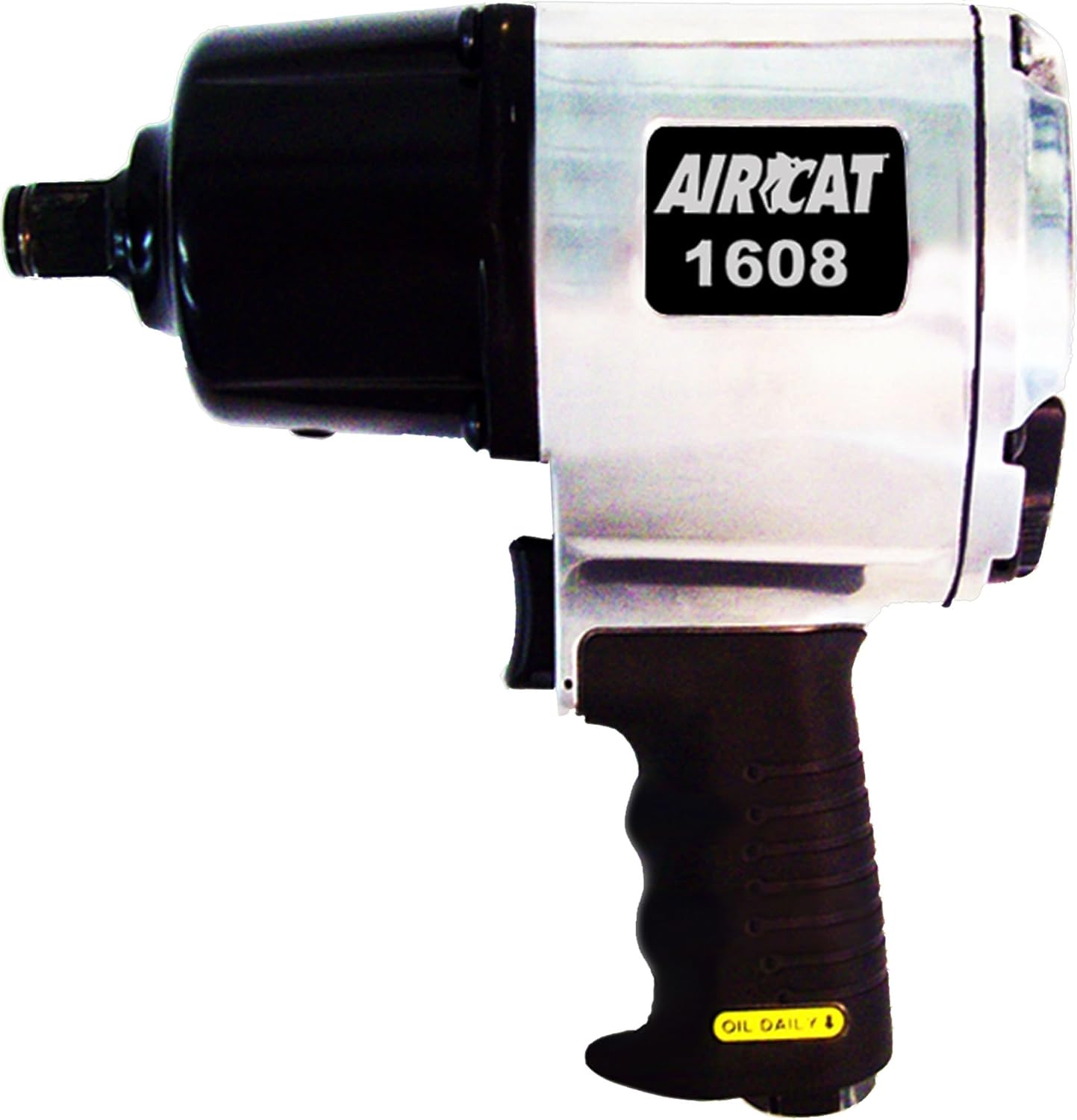 AirCat 1608 3/4Inch Aluminum Air Impact Wrench With Twin Hammer