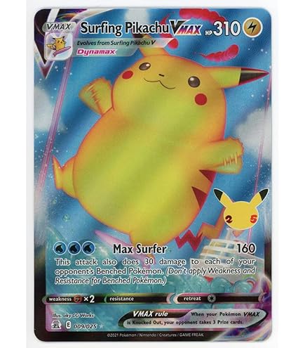 Amazon.com: Flying Pikachu V & Vmax Set - Celebrations - Pokemon