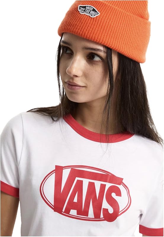 T-shirt W Central Chest Ringer, cor branca, L