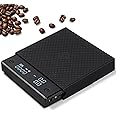 TIMEMORE Exclusive - Black Mirror Basic PRO Coffee Scale with Timer, Espresso Scale with Flow Rate Function, 2000g/0.1g High Accuracy, Digital Coffee Scale for Pour Over Drip Coffee, Black
