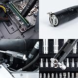 MANWALD Magnetic Flashlight Pickup Tool Extendable 8-24in USB Rechargeable view 7