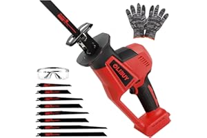 OLIBUY Reciprocating Saw for Milwaukee M18 Battery,Cordless Sawzall with 8 Blades,0-3000SPM Variable Speed, Cordless Reciprocating Saws for Wood/Metal/PVC Cutting(Battery Not Included)