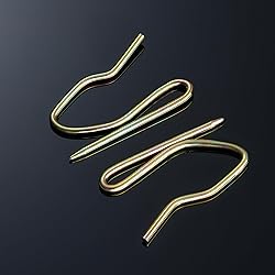 Metal Curtain Hooks, 58PCS Drapery Hook Pins 1.2