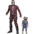 Diamond Select Toys Marvel Select Guardians of The Galaxy 2 Star-Lord & Rocket Action Figure