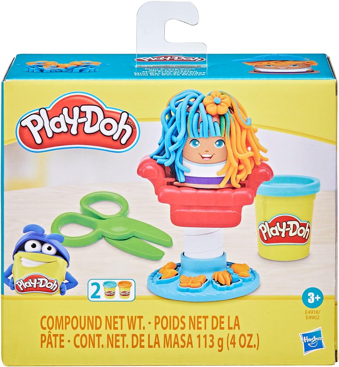 Massinha de Modelar Infantil Play-Doh | Mini Kit Corte Maluco, Conjunto de Brinquedo com Acessórios e 2 Potes, A partir de 3 Anos