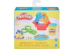 Play-Doh Massinha de Modelar Infantil, Mini Kit Corte Maluco - conjunto de massinha com acessórios e 2 potes de massinha colo