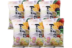 ROYAL FAMILY FOOD Tropical Fruity Mochi (Passion Fruit, Mango, lychee) Mixed flavors 4.2 oz (6 Packs)