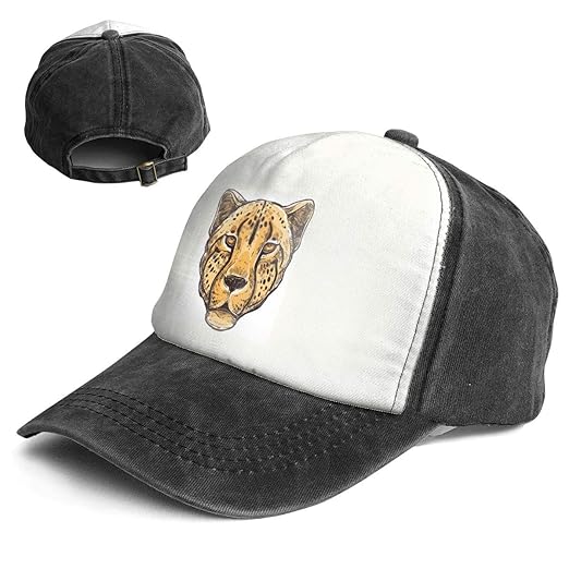 cheetah baseball cap