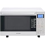 アイリスオーヤマ オーブンレンジ 18L フラットテーブル ホワイト MO-F1801