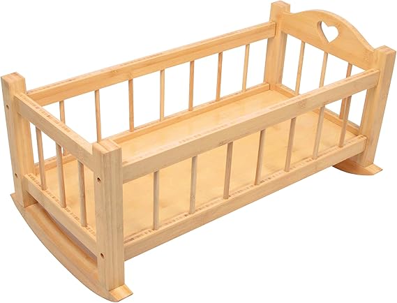 doll rocking crib