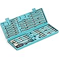27Pcs Rotary Hammer Drill Bits & Chisel Set - SDS-Plus Carbide Tipped Double-Threaded Drill Bits & Chisels & SDS-Max to SDS P
