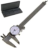Anytime Tools Dial Caliper 6" / 150mm Dual Reading