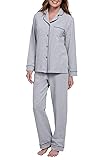 PajamaGram Womens PJs Cotton Jersey - Soft Pajamas