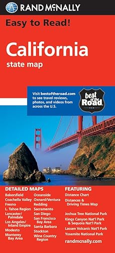 Download Rand McNally Easy to Read! California State Map PDF