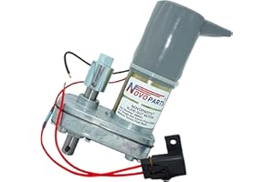 NOVOPARTS 368221 RV Slide Out Motor Replacement for Power Gear Slide Out Motor 368221 524664 Single Rail Above Floor Slide Outs 524664 Double Shaft Mid Torque Pin and Coupling Included