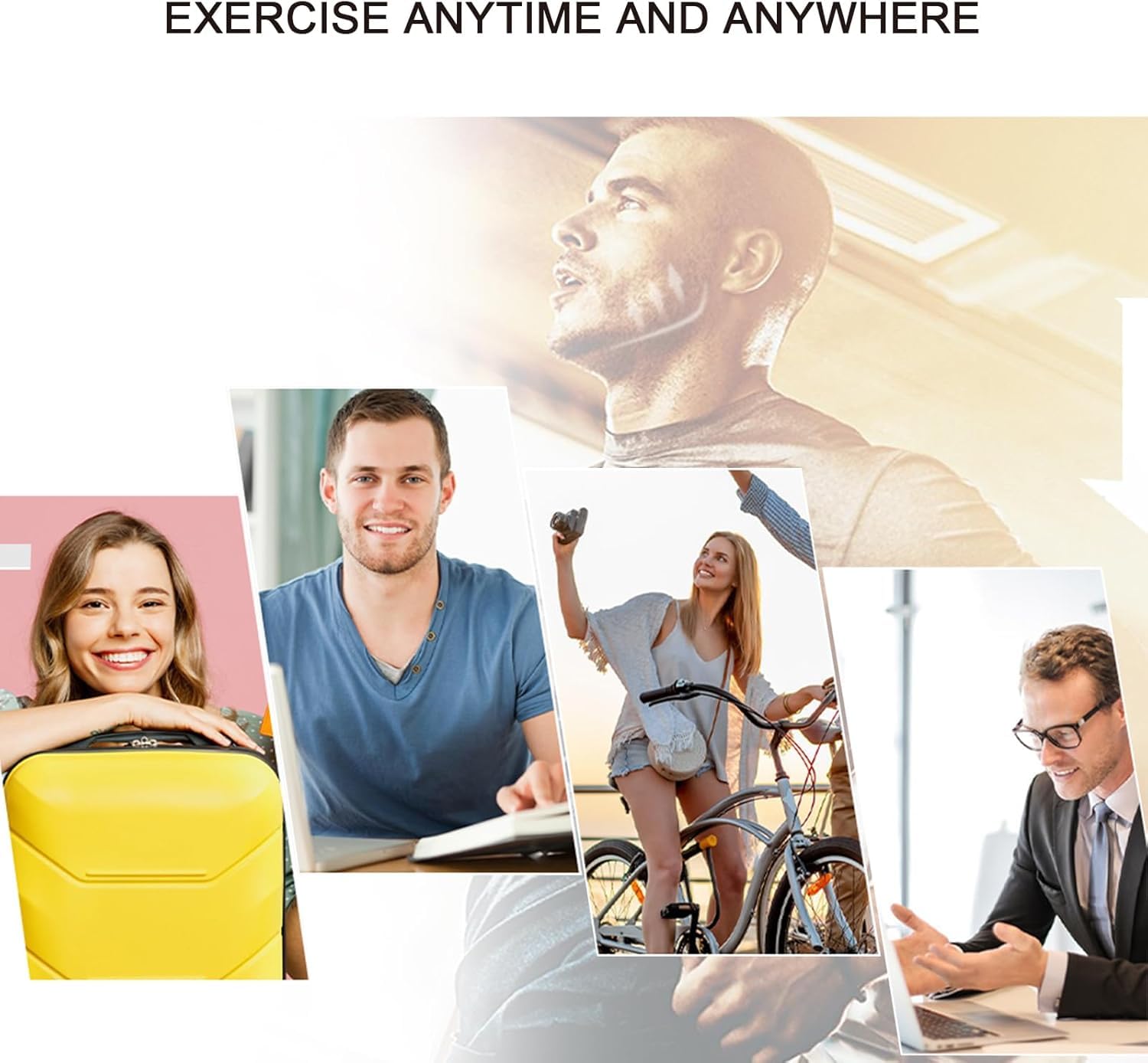 FGVOPJM Jaw Exerciser for Man and Woman 3 Resistance Levels (6 pcs) BPA Free Silicone Jawline Exerciser Gum Tablets Jaw Trainer & Jaw Shaper for Beginner, Intermediate & Advanced Users