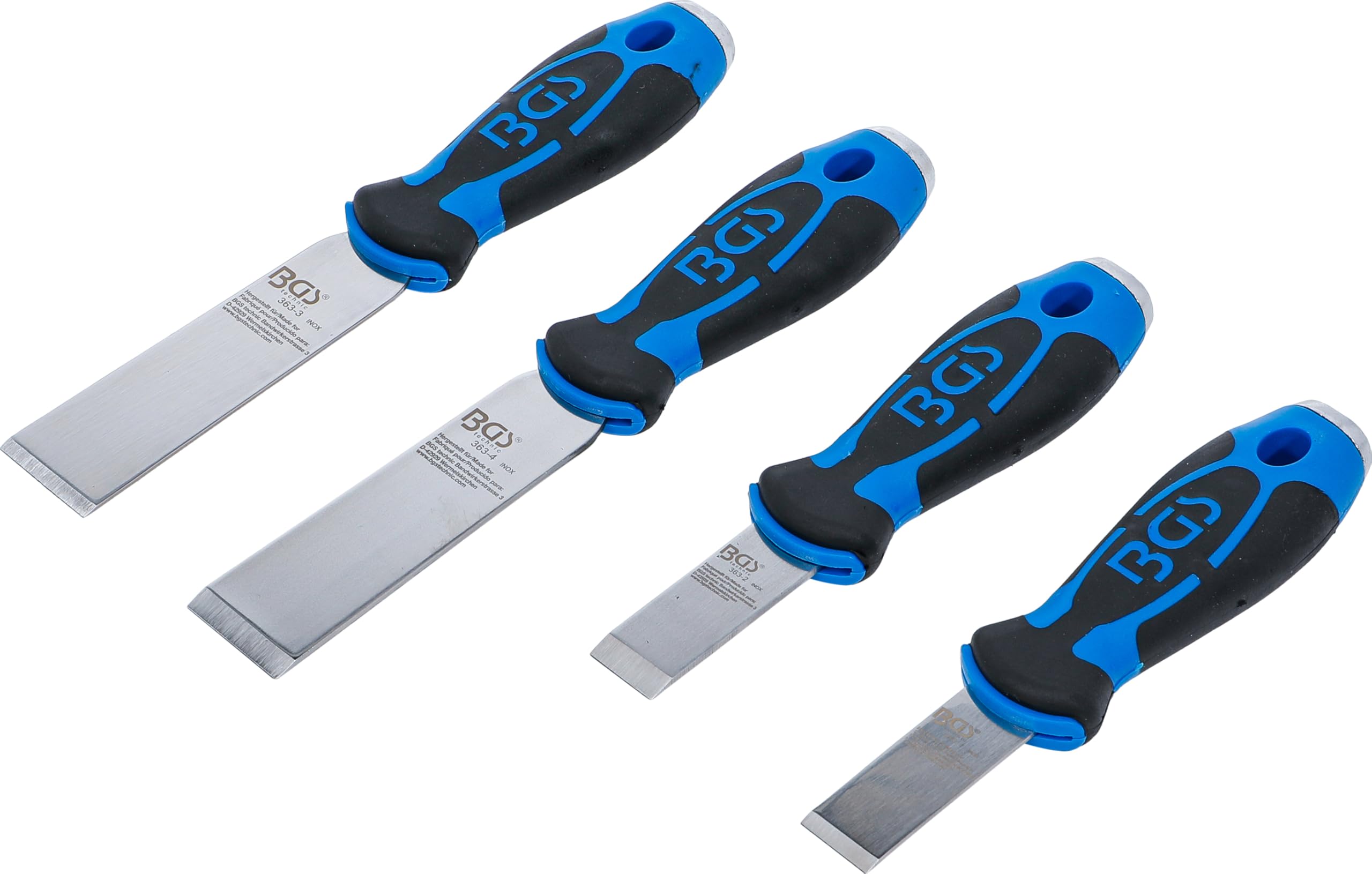 BGS 363 | Universal Scraper Set | 4 pcs.