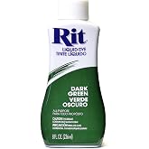 Rit Dyes Dark Green Liquid 8 oz. Bottle [Pack of 6 ]