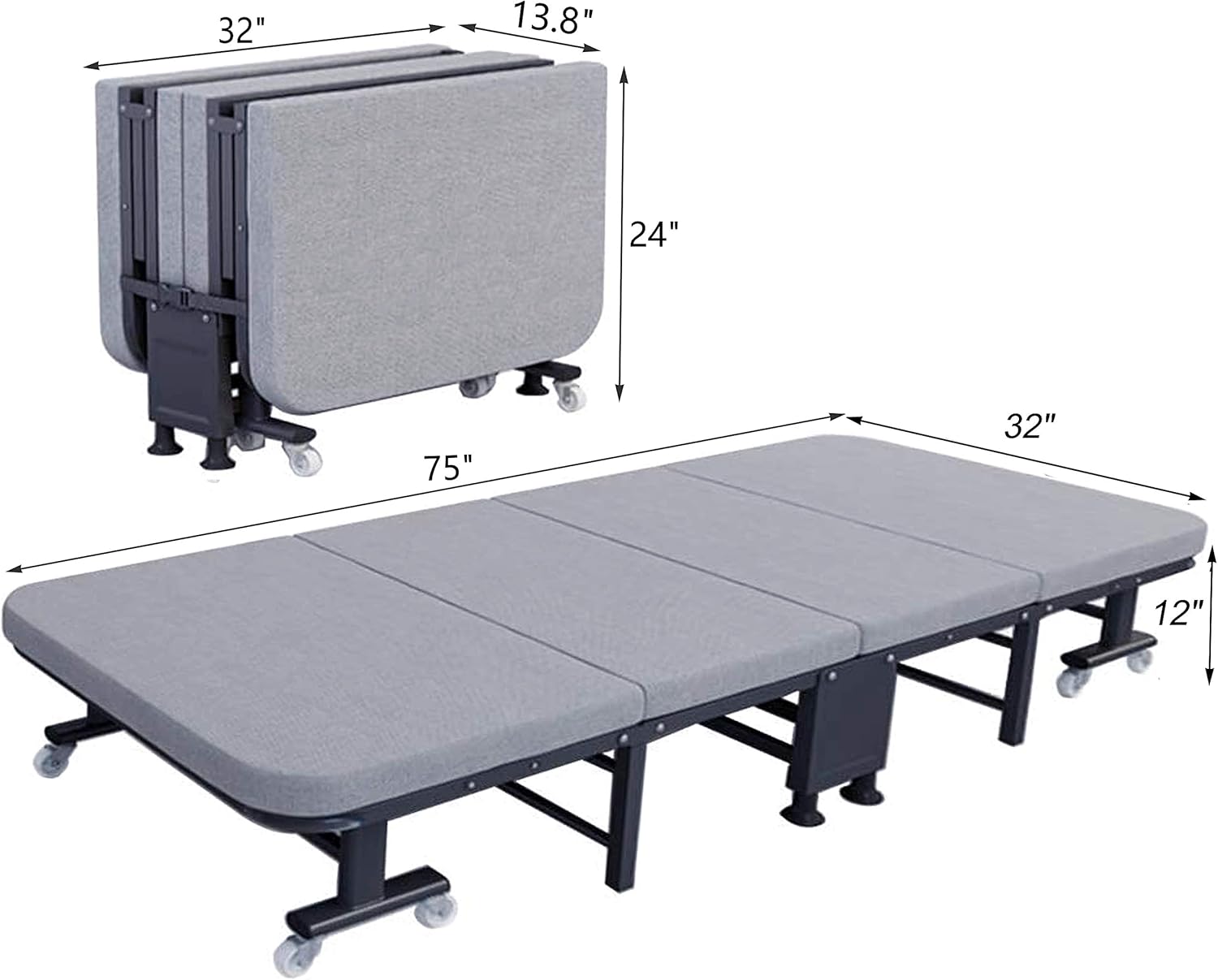 portable single beds